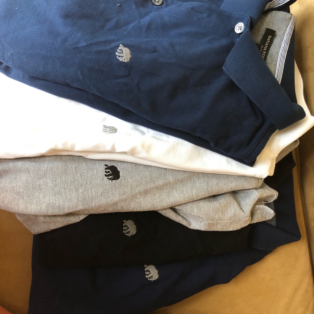 Banana republic short polo